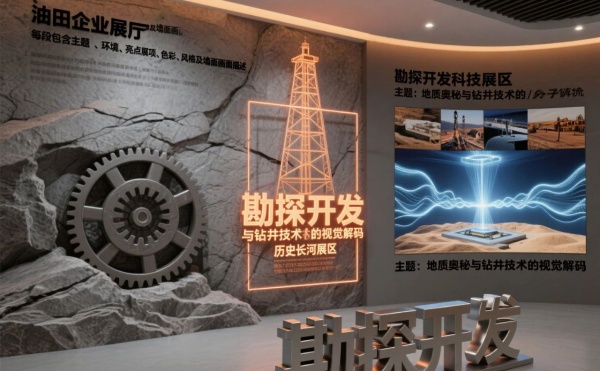 石油會(huì)“開口說(shuō)話”？這座油田文化展廳讓巖芯數(shù)據(jù)活了！