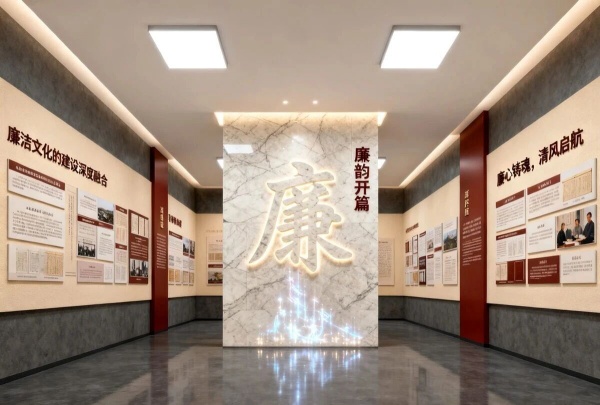廉潔文化展廳怎么建？這套 “沉浸式 + 互動(dòng)感”設(shè)計(jì)方案太贊了！